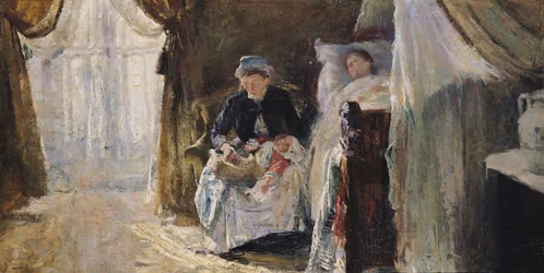 Der Kranke und die Geburt, 1887